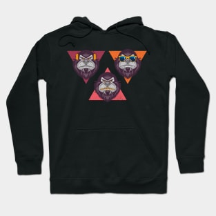 Her see and speak no evil Hoodie